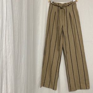 NWT HONEY PUNCH HIGH WAISTED TAILORED WIDE LEG DRESS TROUSERS.